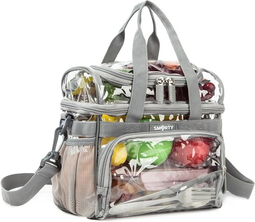 J.CARP Clear Backpack - Heavy-Duty Transparent Design for Easy Visibility | Ideal for Events