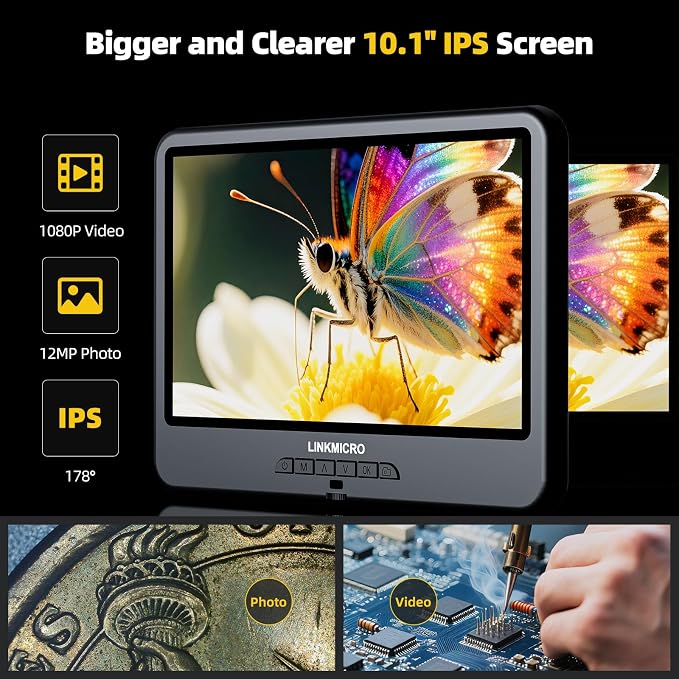 LM109A 10.1'' Digital Microscope