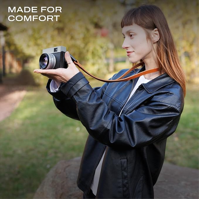 C Coiro Thin Leather Camera Strap