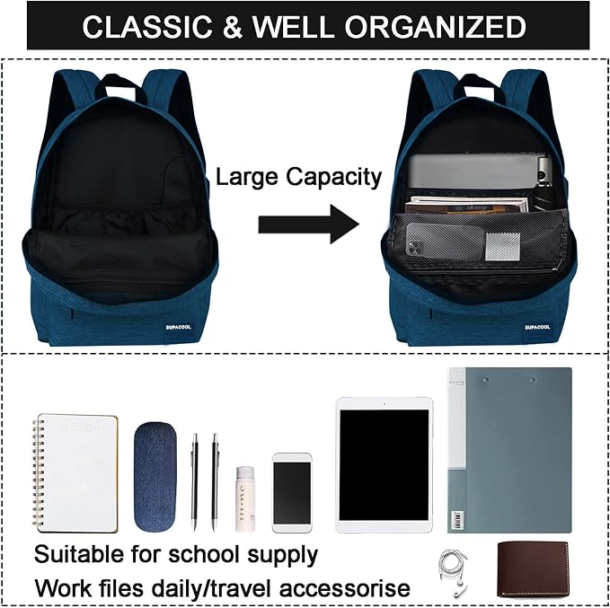 SUPACOOL Casual Laptop Backpack