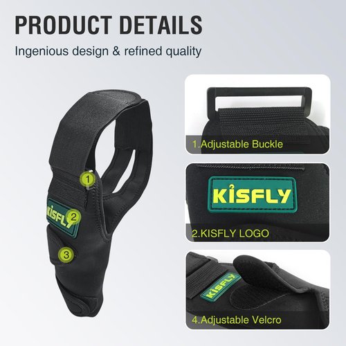 KISFLY Dog Elbow Protector XL for Large Dogs, Anti Lick Elbow Sleeve, Helps Relieve Calluses, Hygroma & Pressure Sores, Soft Breathable Support Wrap, Left Leg