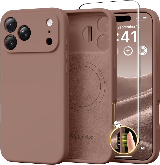 GolbinBox Magnetic for iPhone 17 Pro Max Case, Compatible