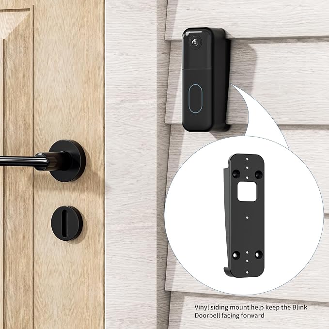 Blink Doorbell Vinyl Siding Mount, Compatible
