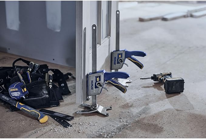 IRWIN Quick-Lift Construction Jack, Hand Lifting Jack Tool, Multifunctional, Lift up to 10" and Capacity 330 lbs (IRHT83100)