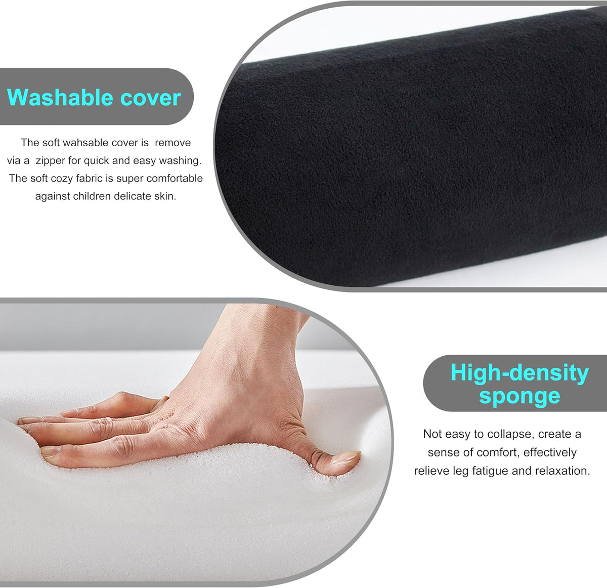 Car Seat Foot Rest for Kids, Toddler Booster Seat Leg Rest Support