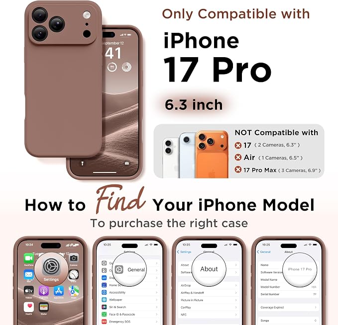 GolbinBox Magnetic for iPhone 17 Pro Case, Compatible