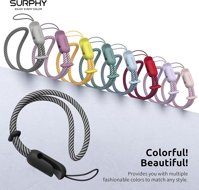 SURPHY 2 Pack Phone Lanyard for Cellphone Case, Phone Wrist Strap for Case