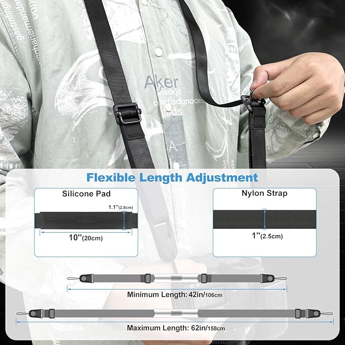 FIEIL Adjustable Camera Strap, Universal Camera Strap