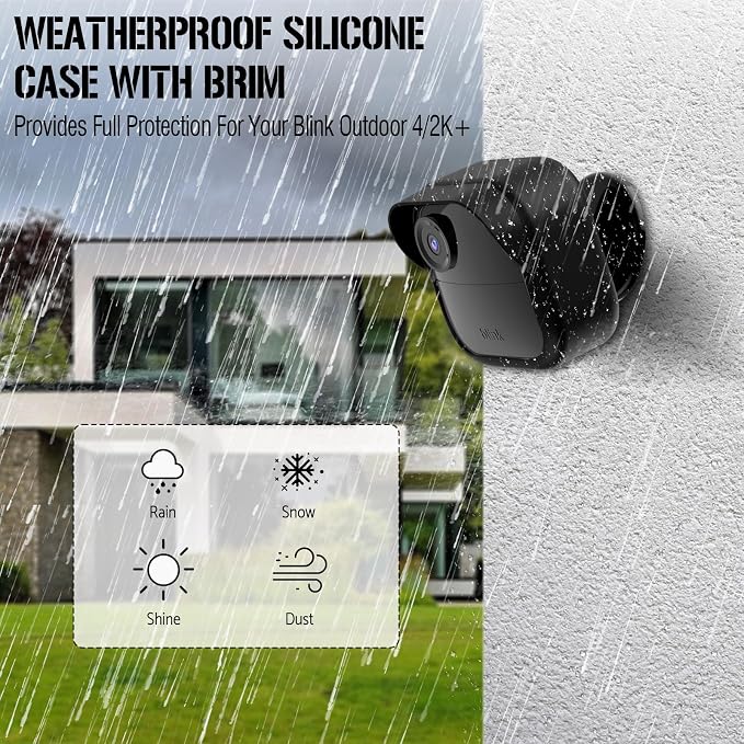 Silicone Skin Case/Cover for Blink Outdoor 4/2K+