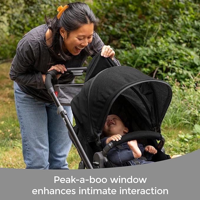 Diono Quantum 4 3-in-1 Travel System with LiteClik 30 R SafePlus Infant Car Seat and Base, Rear-Facing for Infants 4-30lbs, Includes Infant Car Seat Folding Stroller and Toddler Seat (Black Jet)