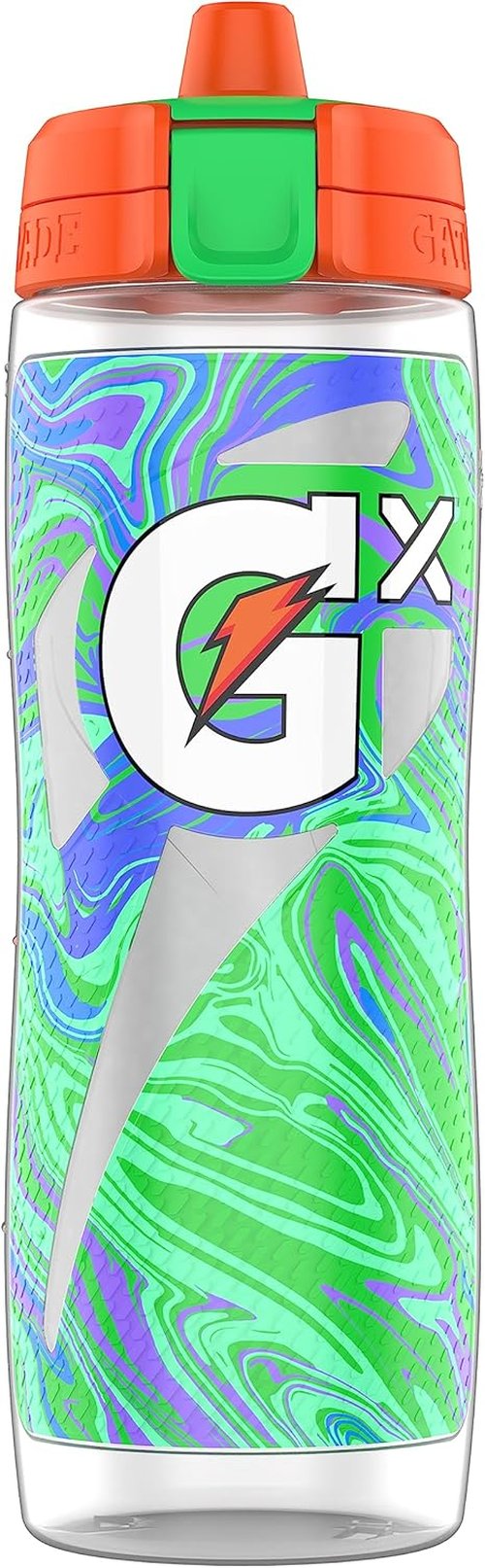 Gatorade Gx Marble Green Sports Drink - 30 Oz Hydration Bottle for Optimal Performance