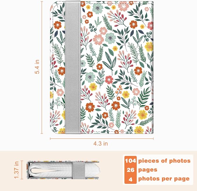 Fintie Instax Mini Photo Album for 2x3-Inch Film