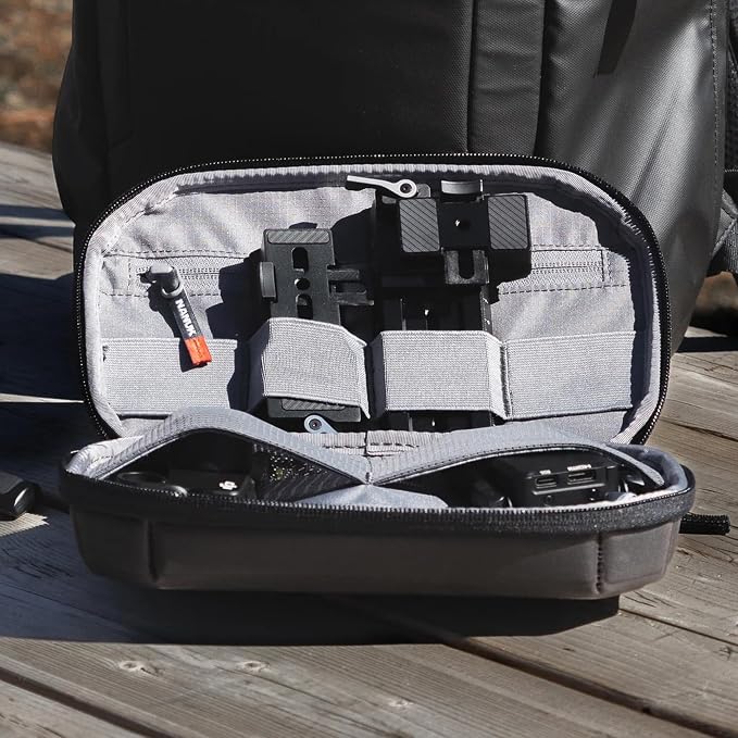NANUK N-Cubik T3 Camera Bag Insert – Water-Resistant Hard-Shell Pouch –