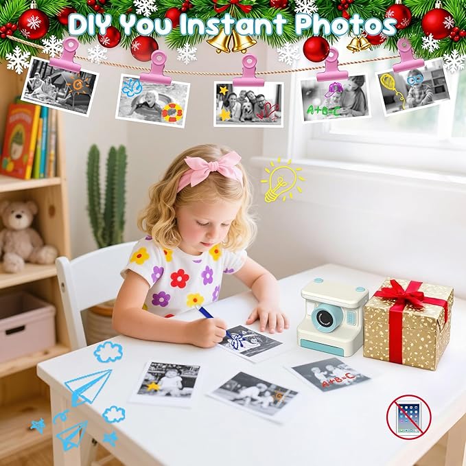 Kids Camera Instant Print, Instant Print Camera