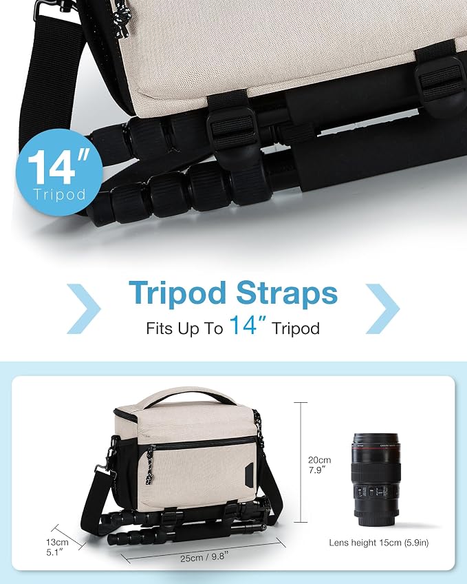 BAGSMART Small Camera Sling Bag
