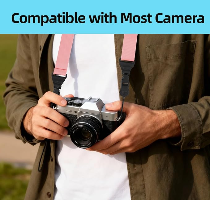 Adjustable Camera Strap Neck:Comfortable iPad Strap Nylon Neck Lanyard
