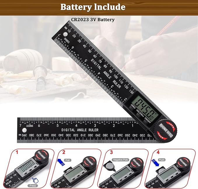 Digital Angle Finder Protractor, Angle Measuring Tool