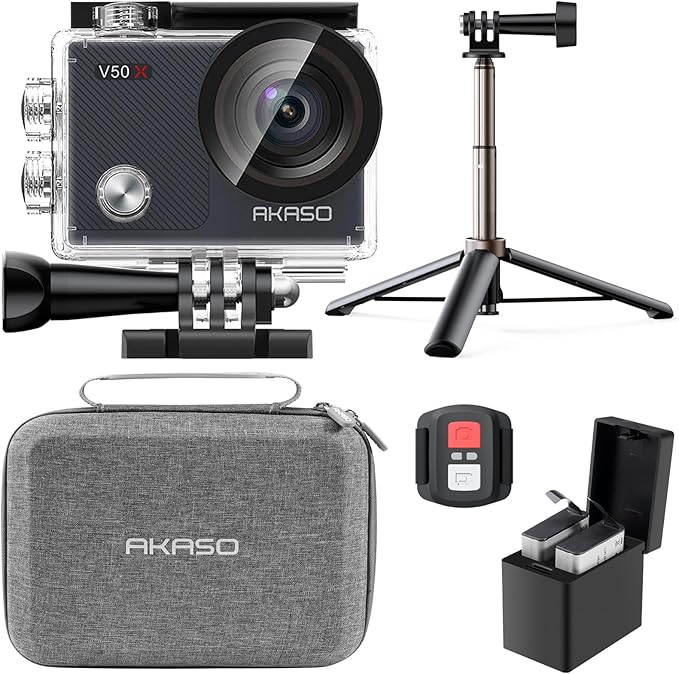 AKASO V50X Native 4K30fps WiFi Action Camera