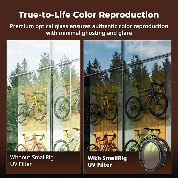 SmallRig UV Filter for FUJIFILM X100VI / X100V, 99% Light Transmittance