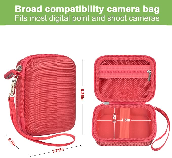 ALKOO Case Compatible with CAMKORY Digital Camera/for VAHOIALD FHD 1080P