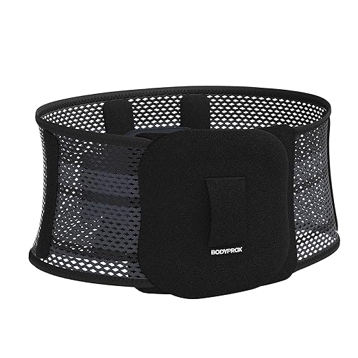 Bodyprox Breathable Back Brace, Back Support Brace for Men and Women.