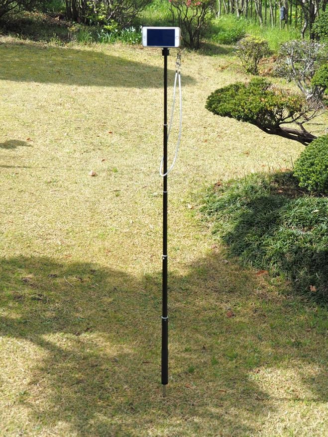 Golf Monopod Selfie Stick with Metal Ground Spike | Magnetic Phone Holder 52"