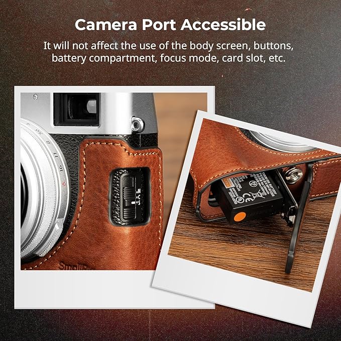 SMALLRIG X100VI Half Leather Case Kit