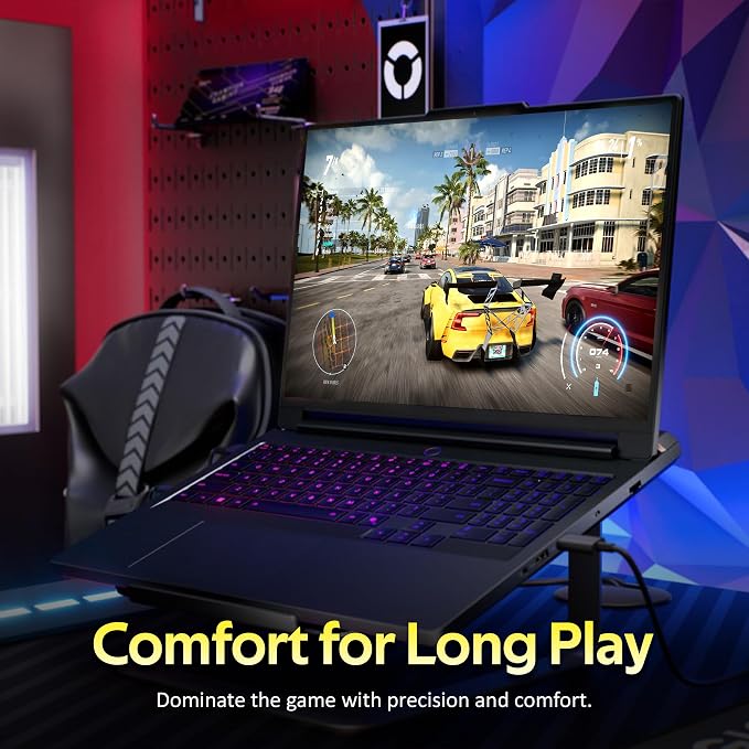 Lenovo Legion Pro 7i 16" WQXGA 240Hz Gaming Laptop, Intel Core Ultra 9 275HX, GeForce RTX 5080 16GB GDDR7, 16GB RAM, 2TB Storage (1TB SSD+1TB Docking Station Set), RGB Backlit Keyboard, Win 11, Black