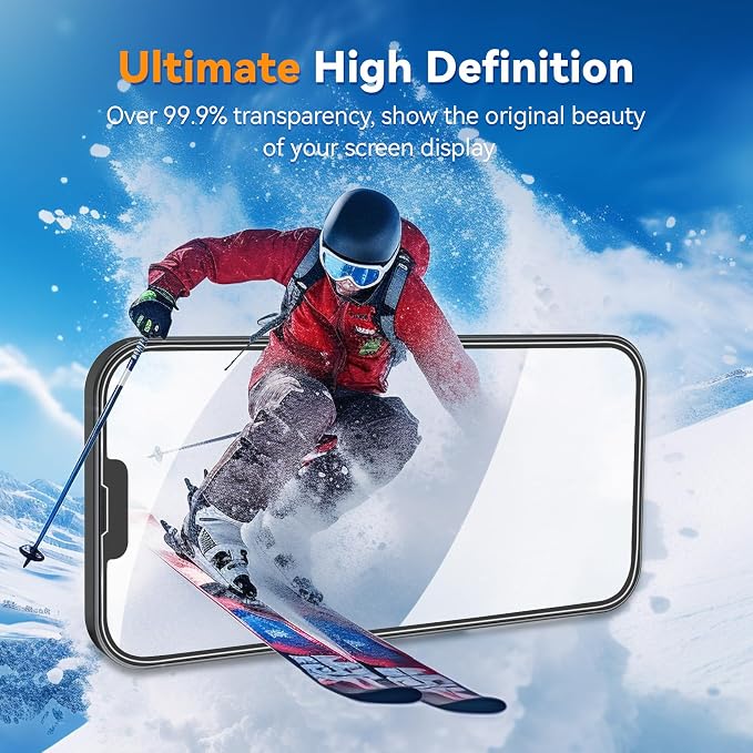 Wiaocit 3 Pack Tempered Glass Screen Protector