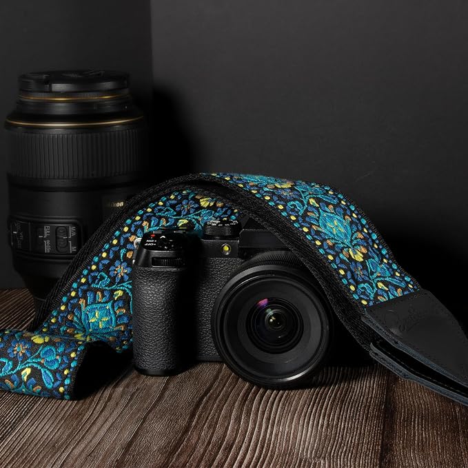 Camera Strap, Jacquard Weave 2" Shoulder Neck Straps