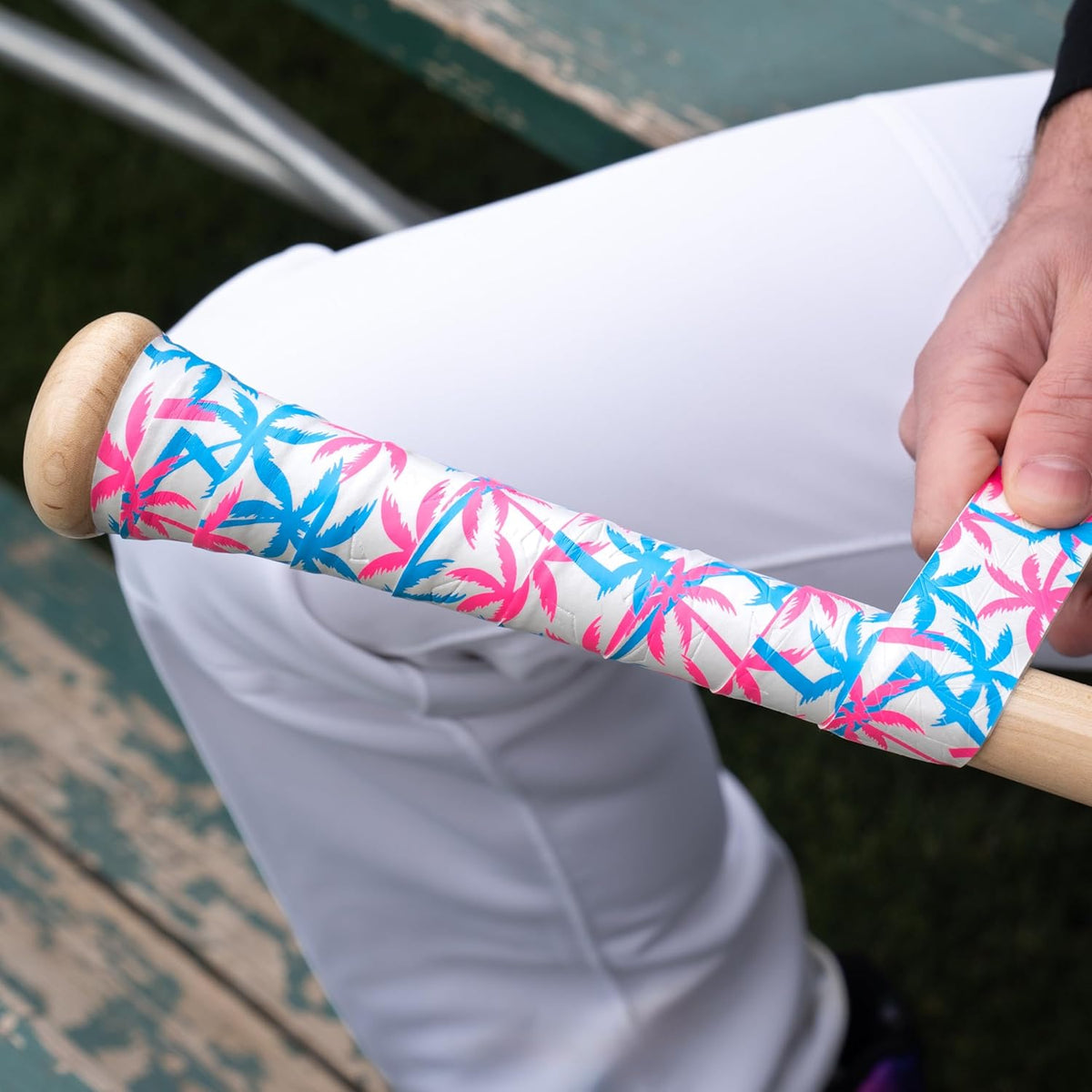Supacaz Super Sticky Kush Baseball Bat Tape - High-Performance Softball Grip - 1.1mm Thickness