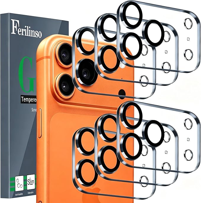 Ferilinso 6 Pack Camera Lens Protector