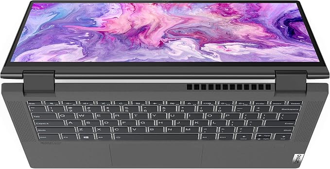 Lenovo Flex 5i - 14.0" FHD Touch Display - Intel Core i7-1165G7 - 12GB DDR4 RAM - 512GB M.2 NVMe SSD - Intel Iris Xe Graphics - Windows 11 Home - Graphite Grey