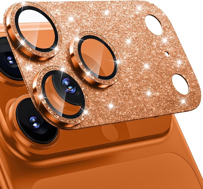 WSKEN for iPhone 17 Pro Camera Lens Protector, Metal Aluminum Alloy Tempered