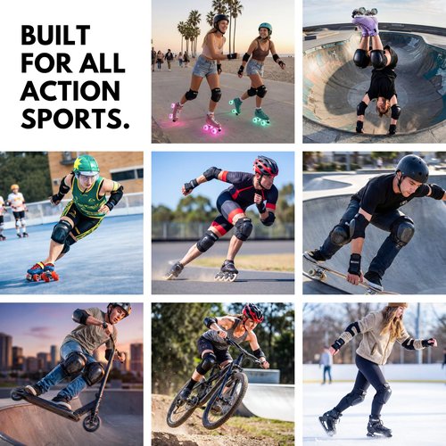 Bont Adult Wrist Guard Skate Pads Protection for Roller, Park, Ice Skate, Skateboard, Scooter (Small)