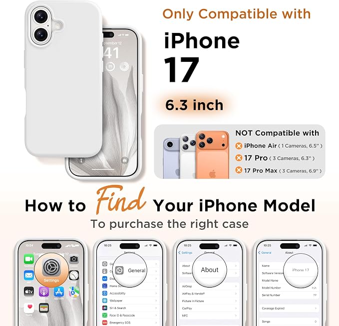 GolbinBox Magnetic for iPhone 17 Case, Compatible