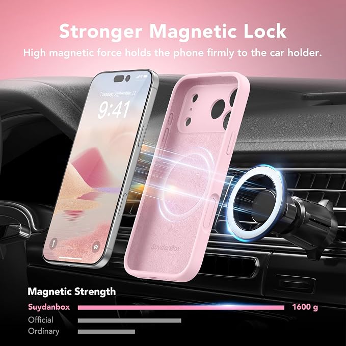 Magnetic for iPhone 17 Pro Case, Compatible