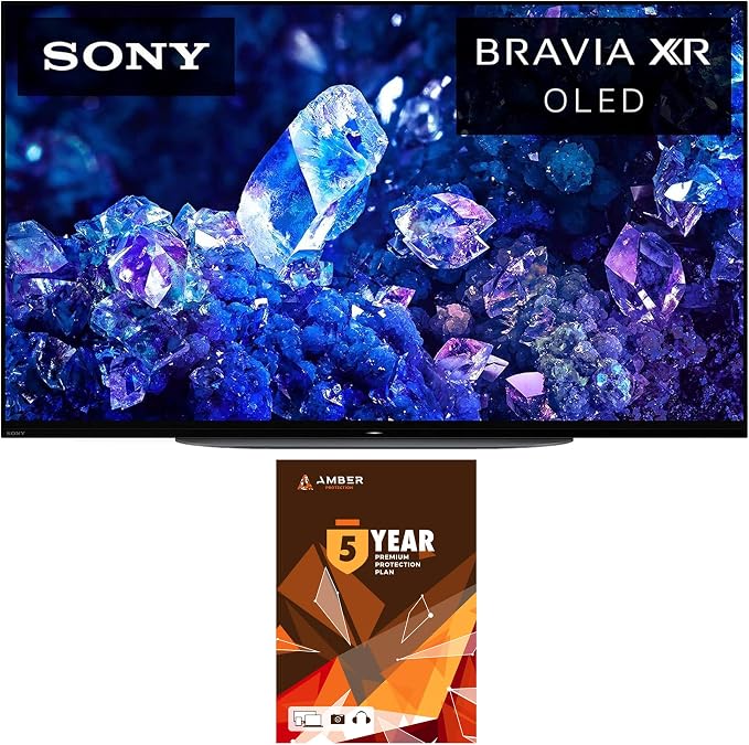 Sony XR42A90K 42 Inch 4K Bravia XR OLED High Definition Resolution Smart TV with 5 Year Amber Protection Plan (2022)