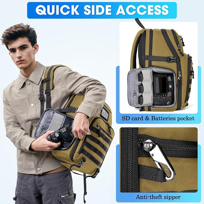 SDYSM Camera Backpack Bag Professional