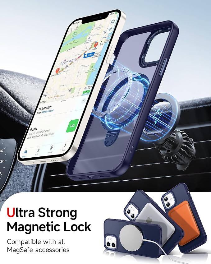 LeYi for i Phone-12 Cases/iPhone-12-Pro Case: for MagSafe