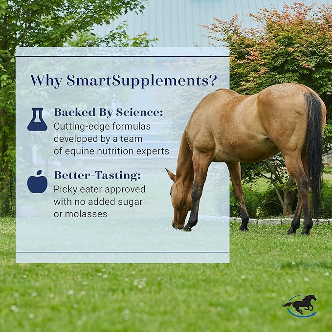 SmartFlex Senior Pellets | Horse Joint Supplement with Chondroitin Sulfate, Glucosamine and More | Joint Supplement for Senior Horses | 112 Servings | 14.8 lb Bag