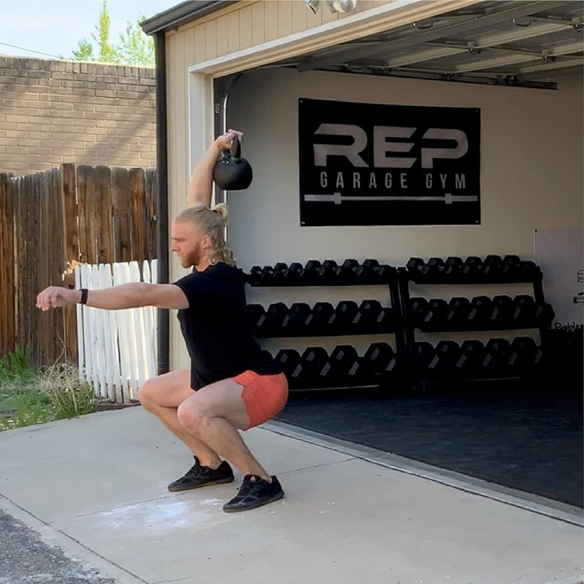 REP Fitness Kettlebell Set - Cast Iron Strength Training Weights, 4kg to 24kg (9lb to 53lb) for Home Gym
