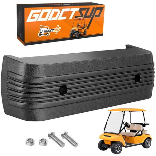 GODCTSUP Club Car Front Bumper with Bolts, Fits Club Car DS 1993-UP Gas&Electric, Golf Cart Front Bumper, Replace OEM# 1016868