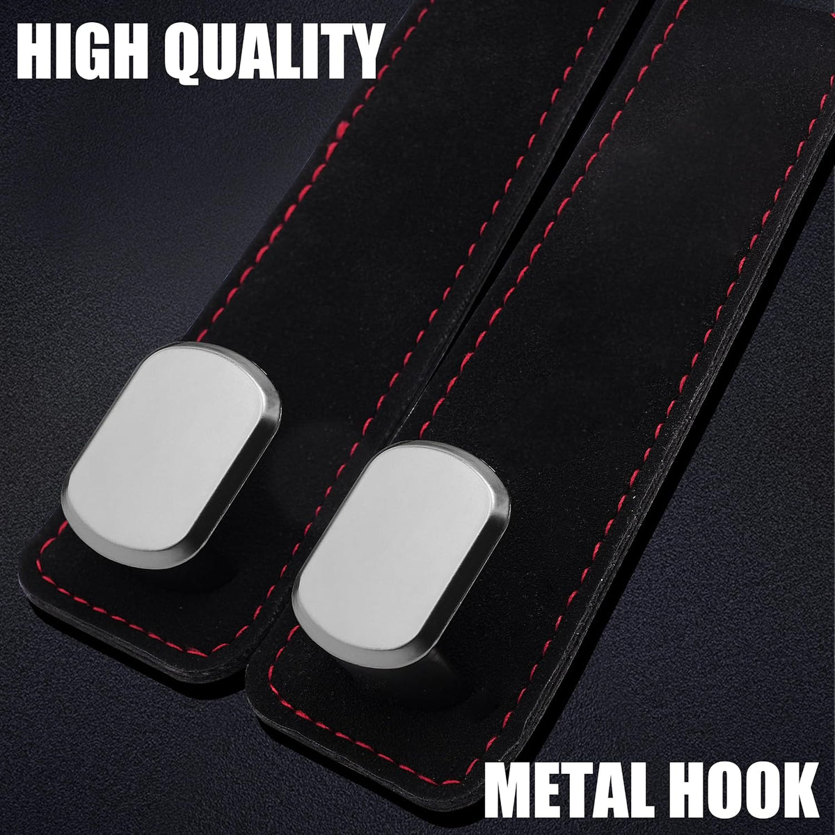 DF DUALFERV Car Purse Hook for Headrest, 5 Pack Suede
