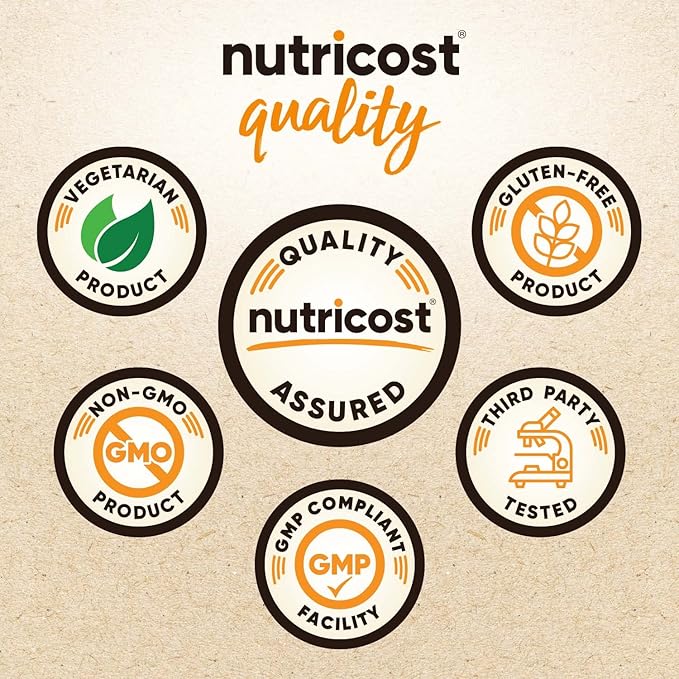 Nutricost Cordyceps Mushroom Capsules 1100mg, 90 Serv - CCOF Certified Made with Organic, Gluten Free, 550mg Per Capsule (180 Capsules)