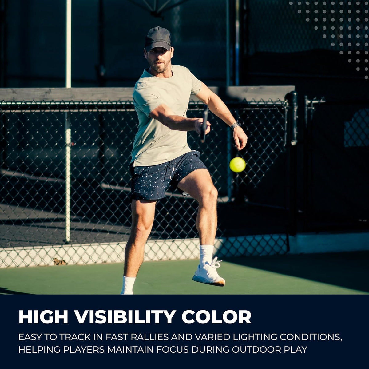 PRECISE Pickleball Balls - USAPA Approved Outdoor A 40 Model with 40 Holes - Durable Flight Design