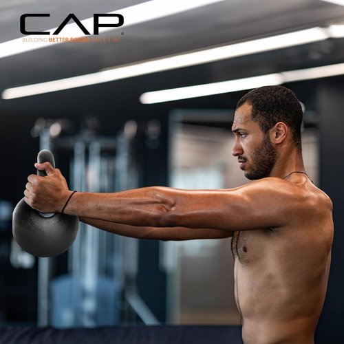 Cap Barbell Competition Kettlebell - Durable Cast Iron Design for Enhanced Strength Training