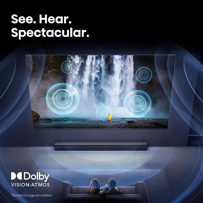 Hisense 50" E7 Cinema Series Hi-QLED Mini-LED 4K UHD Smart Fire TV (50E7SF, 2026 NEW) - Native 144Hz, AI Picture, Dolby Vision IQ · Atmos, FALD, MEMC, HDR10+ Adaptive, Alexa+