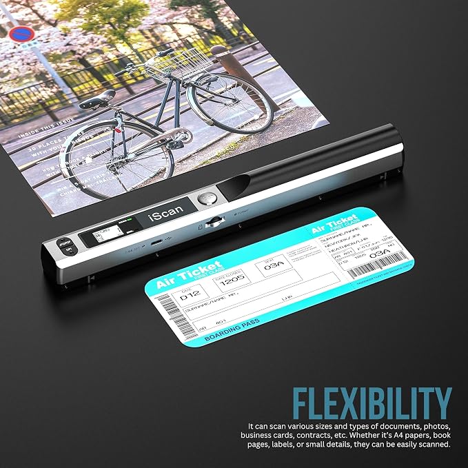 Portable Document Scanner, Receipt Scanners
