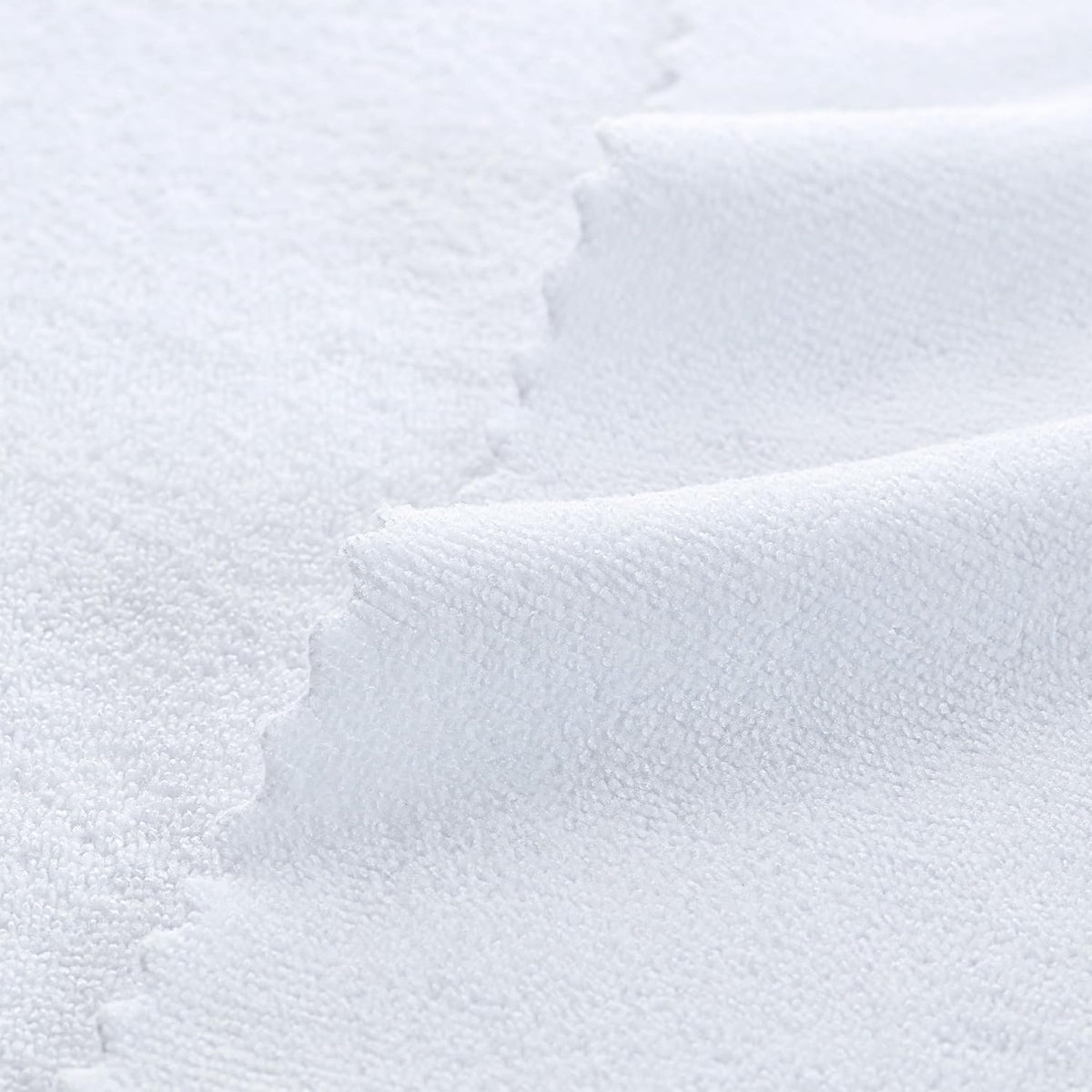 Arkwright Smart Rags Microfiber Cleaning Cloths, Pack of 50 in a Box, Lint Free 180 GSM Reusable Towels for Auto, Office and Household Cleaning, 12 x 12 in, White